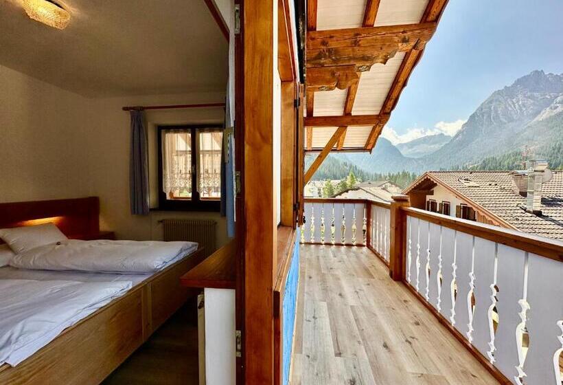 Pokój Czteroosobowy Standard, B&b Cèsa Planber Mountain View Ski In Ski Out