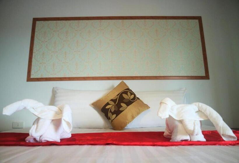 חדר דלוקס עם מרפסת נוף לים, Cottage Hill At Lanta