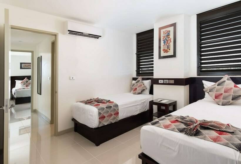 침실 2개 스위트, Ramada Suites By Wyndham Wailoaloa Beach Fiji