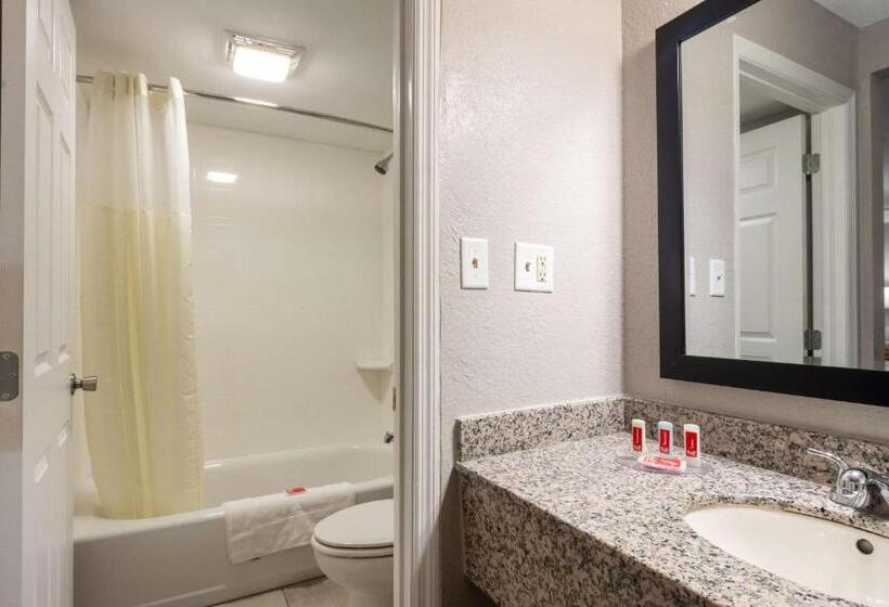 带大床的标准间, Econo Lodge East Ridge