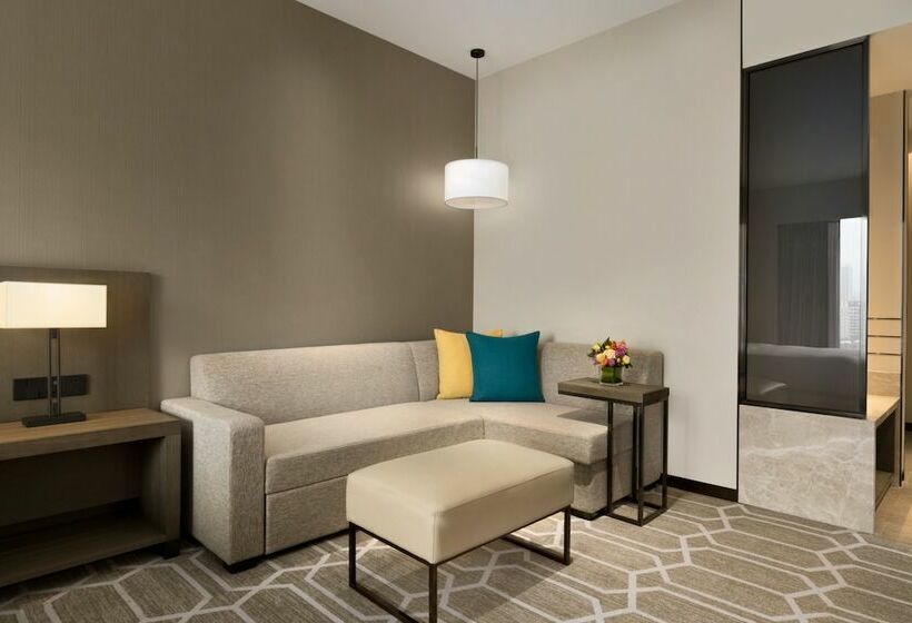 Номер Стандарт Двуспальная Кровать, Hyatt Place Zhuhai Jinshi