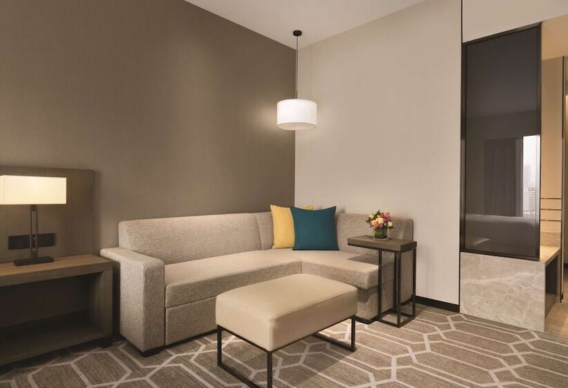 Номер Стандарт Двуспальная Кровать, Hyatt Place Zhuhai Jinshi