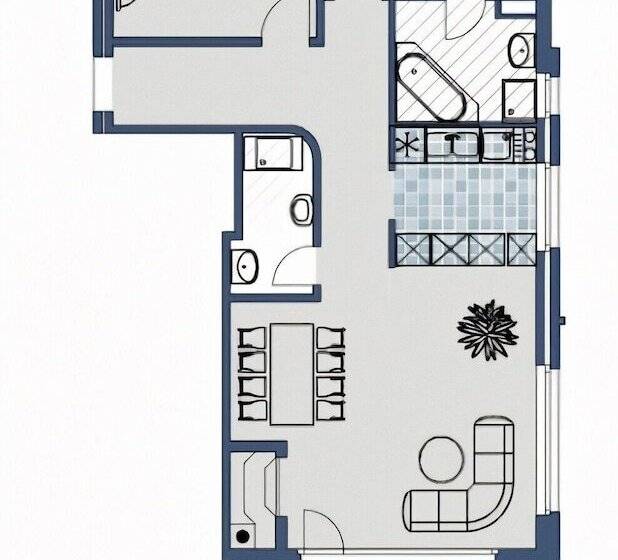 ２ベッドルームアパートメント, Chalet Kisseye