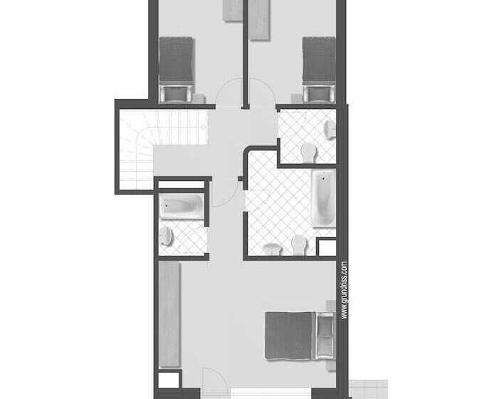 ４ベッドルームアパートメント, Chalet Kisseye