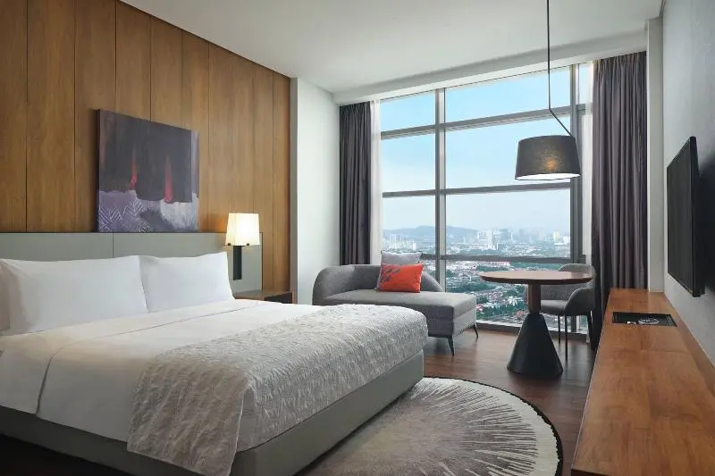 キングサイズベッドのエクゼクティブルーム, Le Meridien Petaling Jaya
