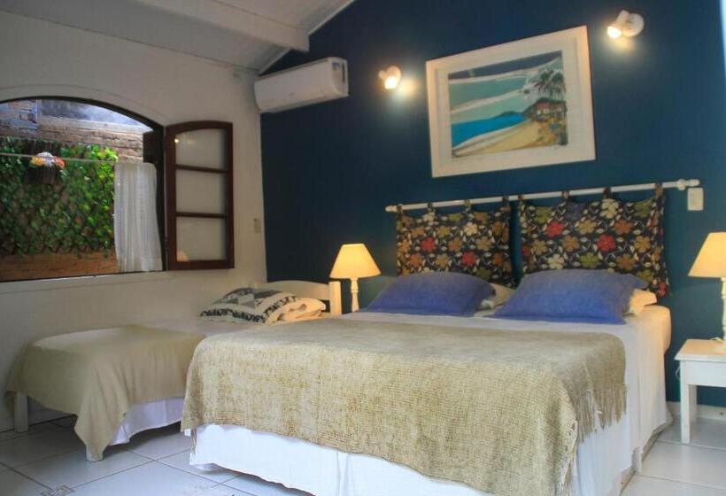 Номер Стандарт Трехместный, Pousada Canto Do Camburi