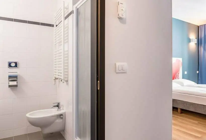 スタンダードシングルルーム, a&o Hostel Venezia Mestre