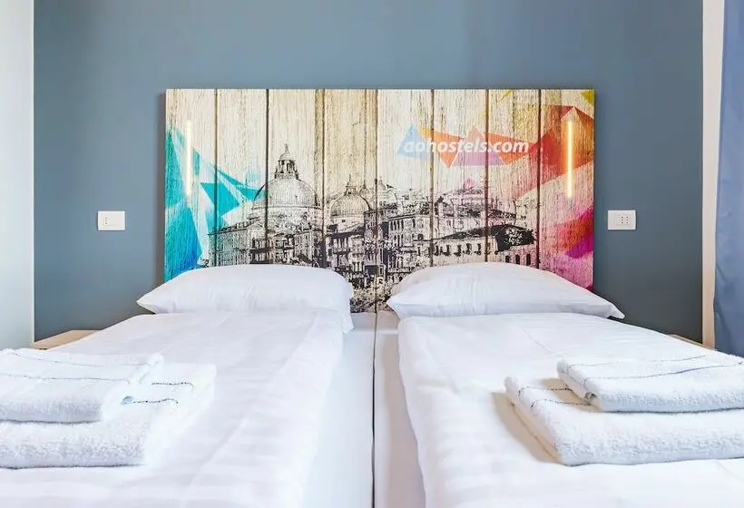 スタンダードルーム, a&o Hostel Venezia Mestre