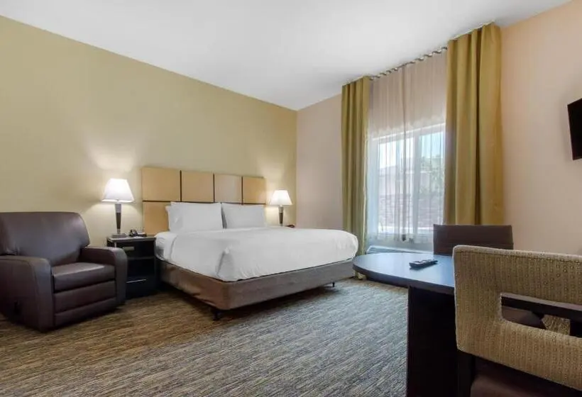 キングサイズベッドのデラックススイート, Candlewood Suites   San Antonio Lackland Afb Area, An Ihg