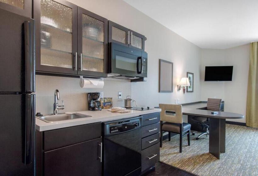 带大床的复式套间, Candlewood Suites   San Antonio Lackland Afb Area, An Ihg