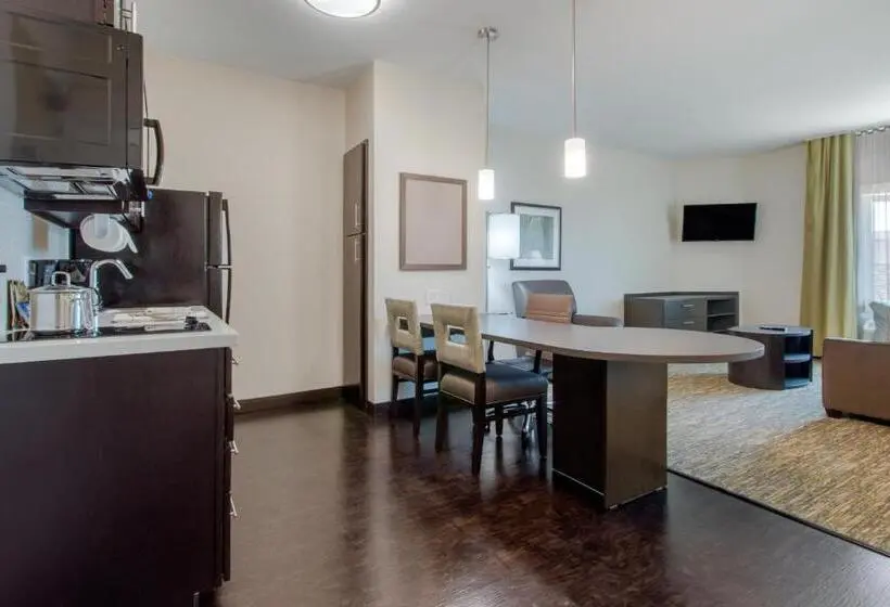 身障者適用キングサイズベッドルーム, Candlewood Suites   San Antonio Lackland Afb Area, An Ihg