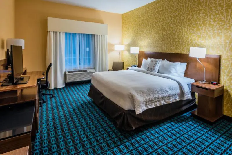 キングサイズベッドのスタンダードルーム, Fairfield Inn & Suites By Marriott Atlanta Fairburn