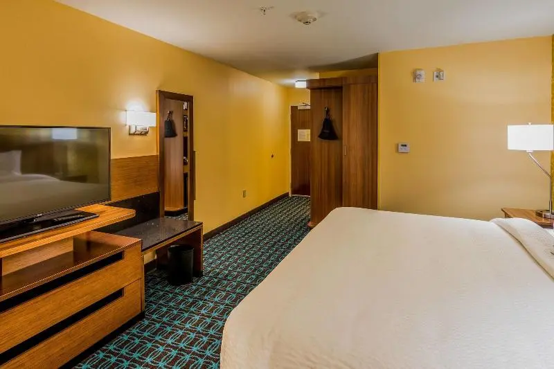 キングサイズベッドのスイートルーム, Fairfield Inn & Suites By Marriott Atlanta Fairburn