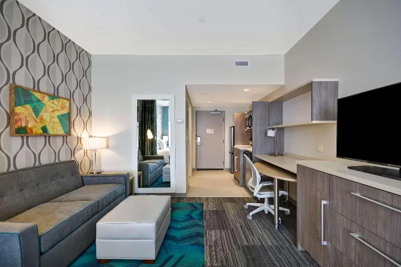 キングサイドベッドのスタンダードワンルーム, Home2 Suites By Hilton Perrysburg Levis Commons Toledo