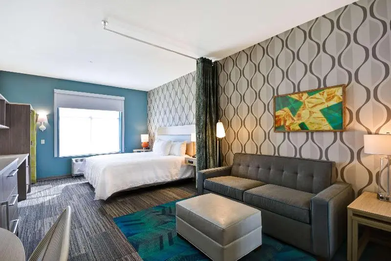 キングサイドベッドのスタンダードワンルーム, Home2 Suites By Hilton Perrysburg Levis Commons Toledo