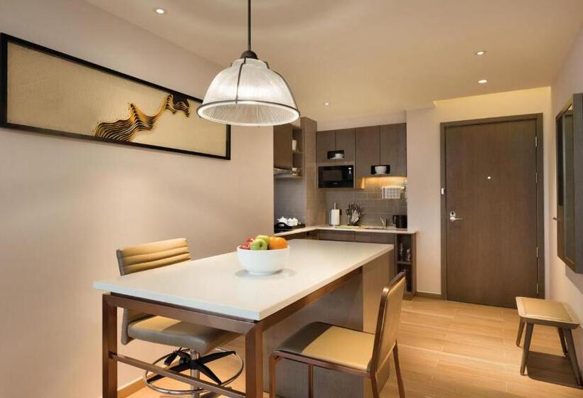 סטודיו סטנדרט, מיטה זוגית, Hyatt House Yinchuan Yuecaicheng