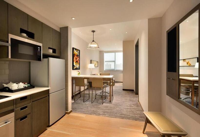 סטודיו סטנדרט, מיטה זוגית, Hyatt House Yinchuan Yuecaicheng