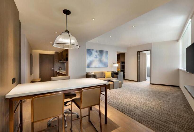 סטודיו סטנדרט, מיטה זוגית, Hyatt House Yinchuan Yuecaicheng