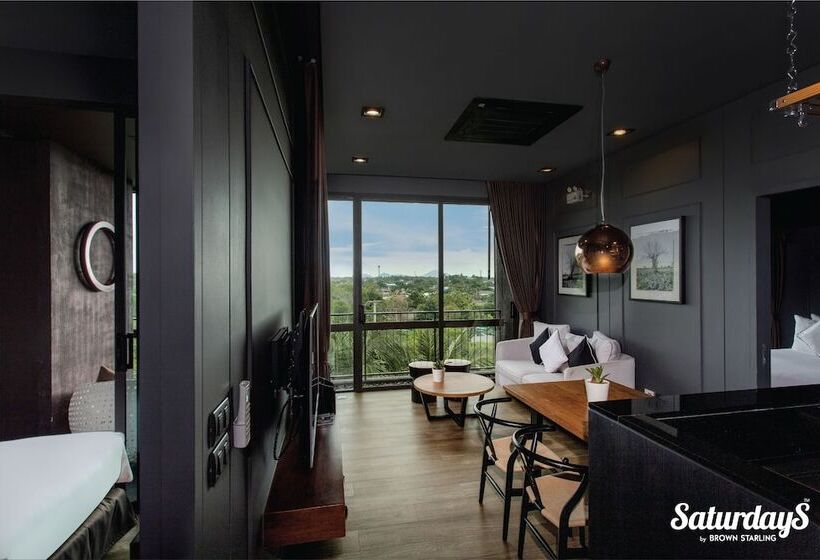 סוויטת 2 חדרי שינה, Saturdays Residence By Brown Starling