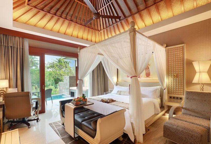 וילה עם חדר שינה אחד ובריכת שחיה, Seres Springs Resort & Spa, Singakerta