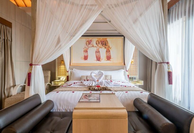 וילה עם חדר שינה אחד ובריכת שחיה, Seres Springs Resort & Spa, Singakerta