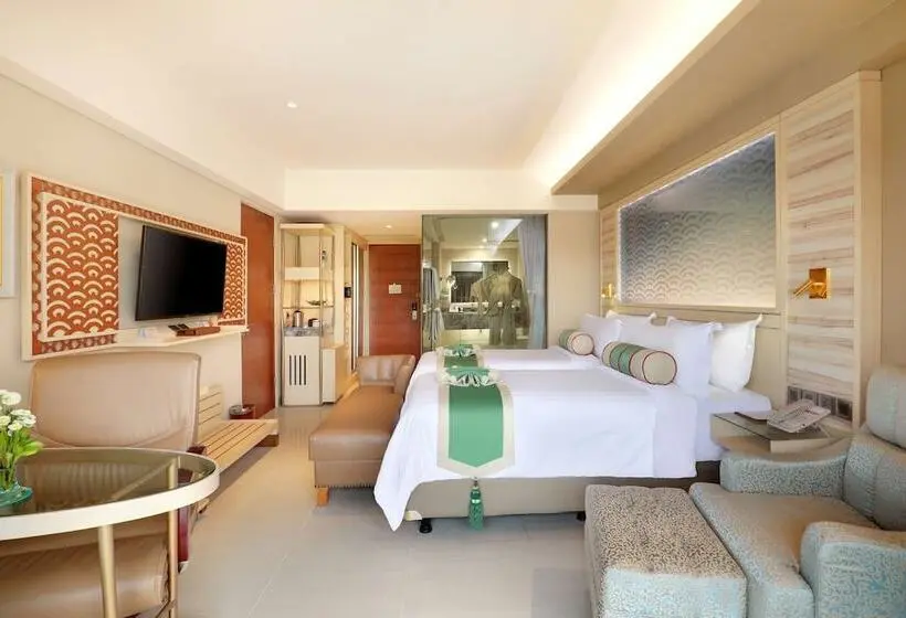 景色の見えるデラックスルーム, Seres Springs Resort & Spa, Singakerta