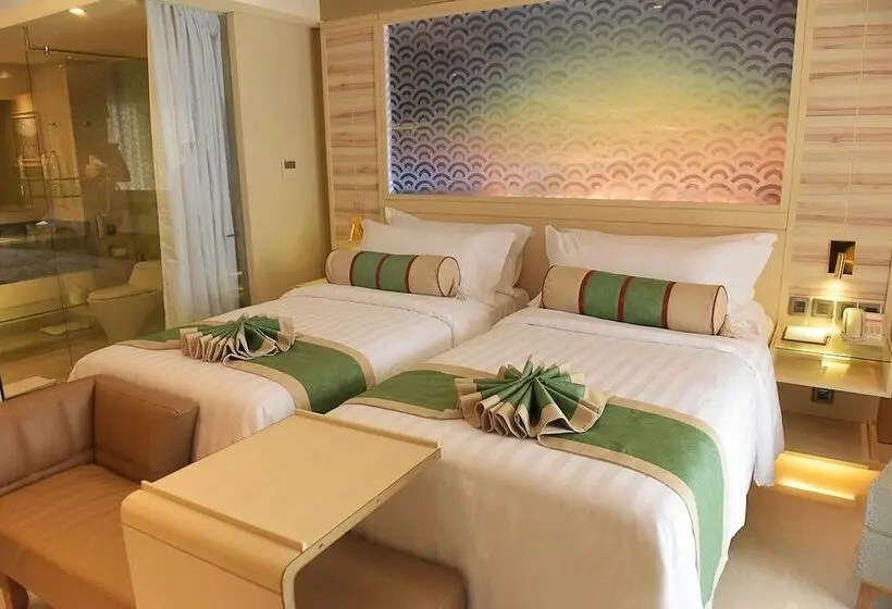 景色の見えるデラックスルーム, Seres Springs Resort & Spa, Singakerta