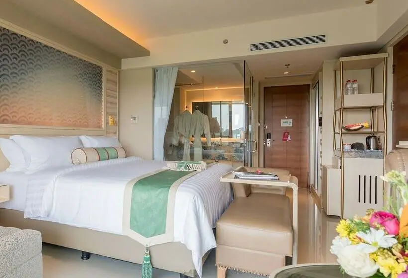 景色の見えるデラックスルーム, Seres Springs Resort & Spa, Singakerta