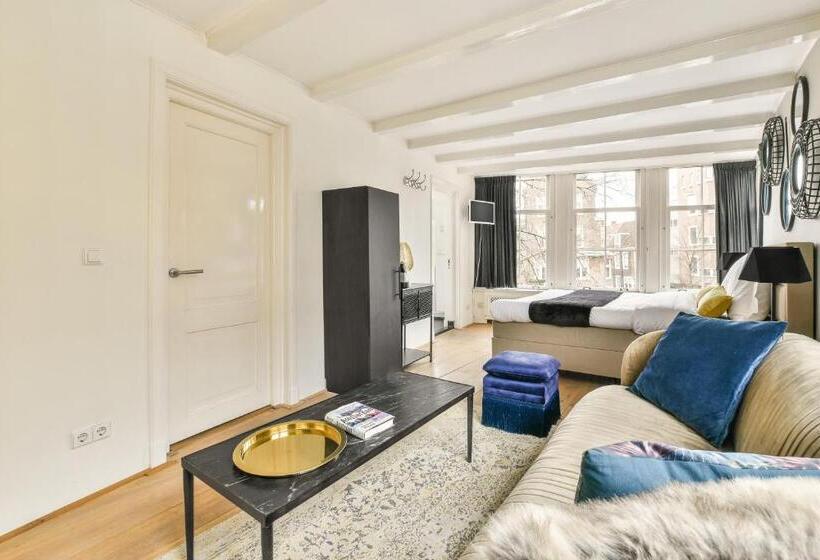Люкс с Видом, Spiegelgracht Apartments With Canal View