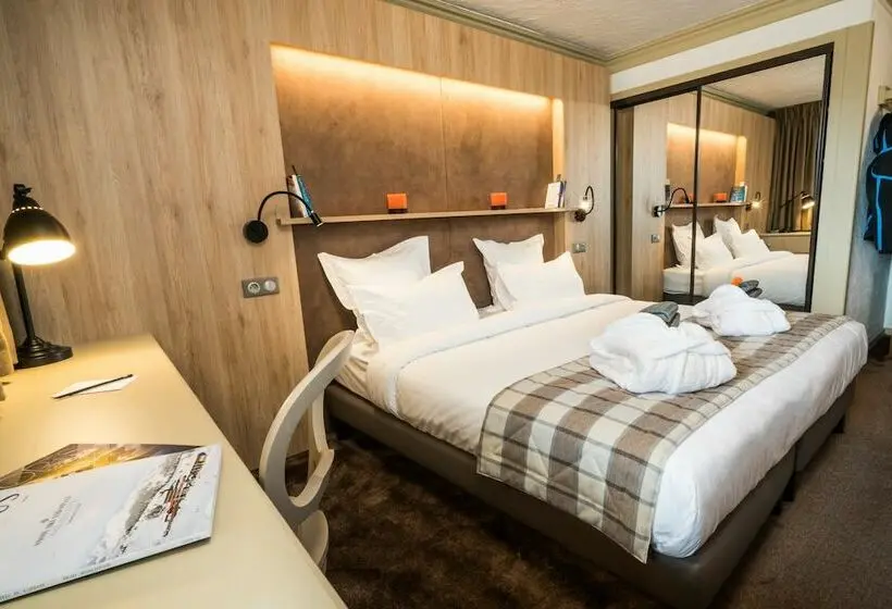 Standard-huone, Hôtel Courcheneige