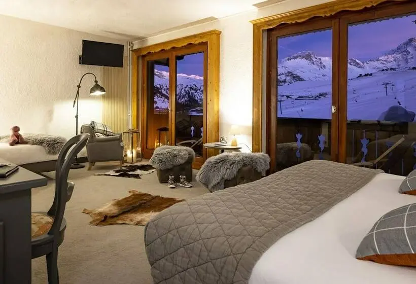 Standard-huone, Hôtel Courcheneige