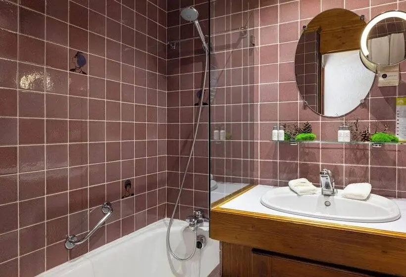 Standard-huone, Hôtel Courcheneige