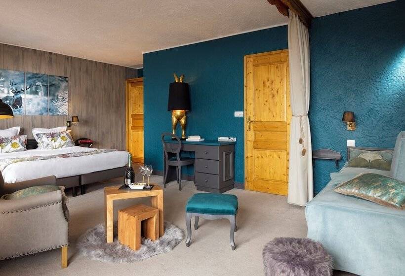 غرفة قياسية, Hôtel Courcheneige