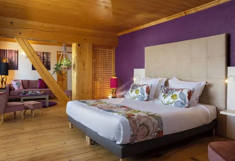 Deluxe-sviitti, Hôtel Courcheneige