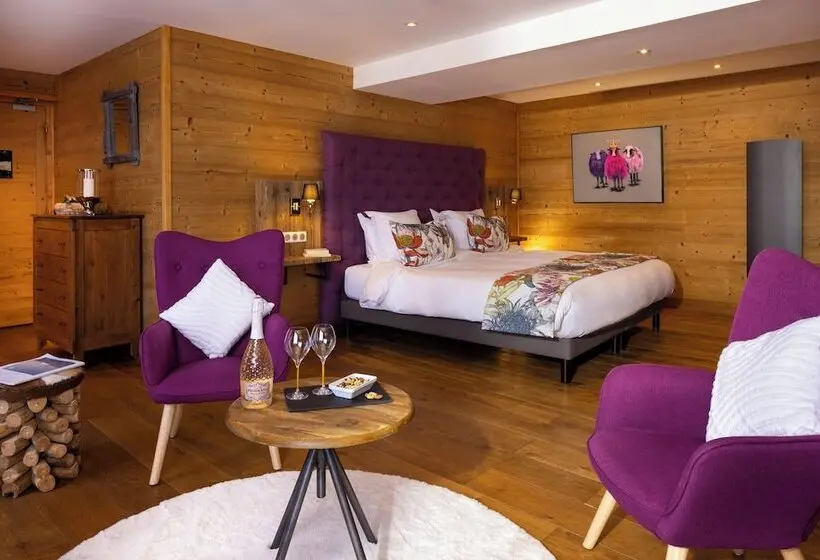 Deluxe-sviitti, Hôtel Courcheneige