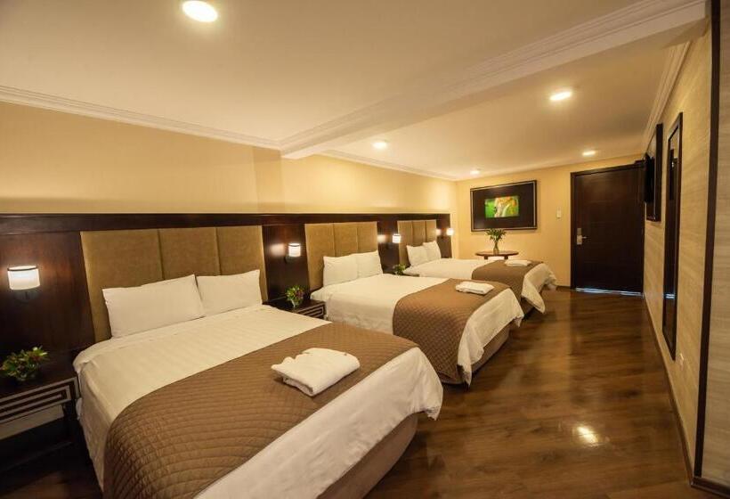 חדר דלוקס לשלושה, Quindeloma Art Hotel And Gallery