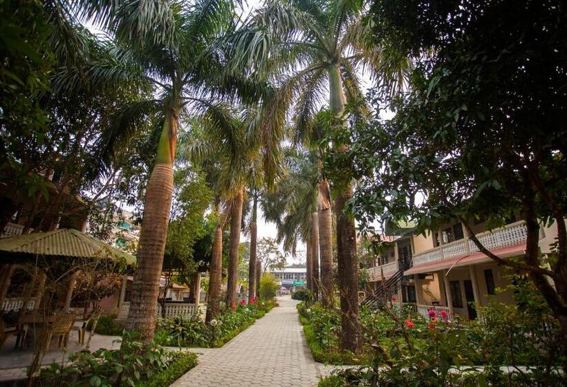 اتاق لوکس با چشم‌انداز باغ, Sauraha Resort