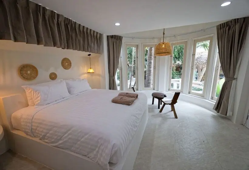 带1个卧室的高档别墅, Blue Turtle Hotel Samui