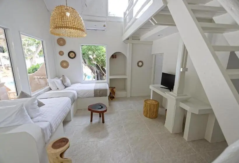 带1个卧室和海景的别墅, Blue Turtle Hotel Samui