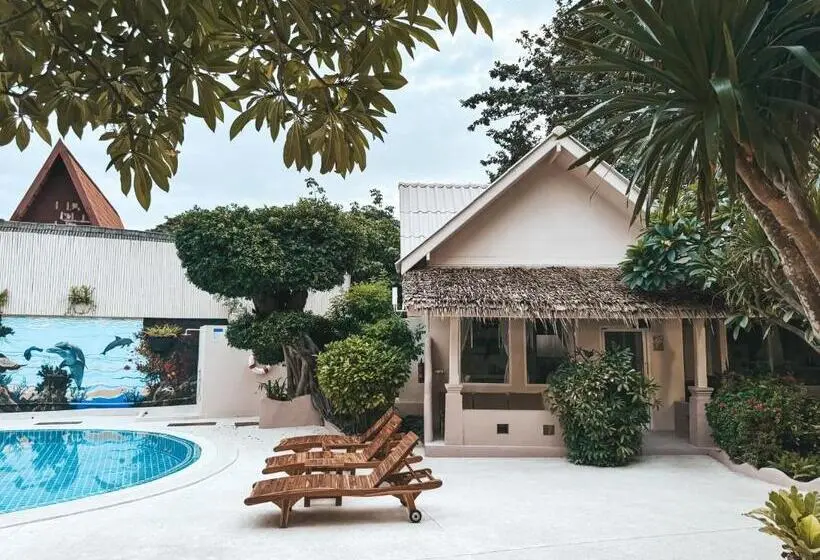 带1个卧室和海景的别墅, Blue Turtle Hotel Samui