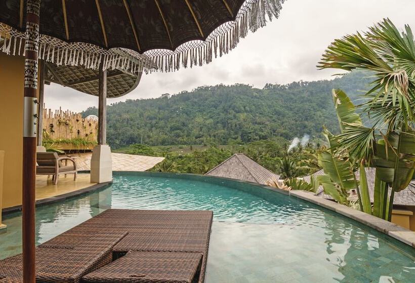 וילה עם חדר שינה אחד ובריכת שחיה, Wapa Di Ume Sidemen