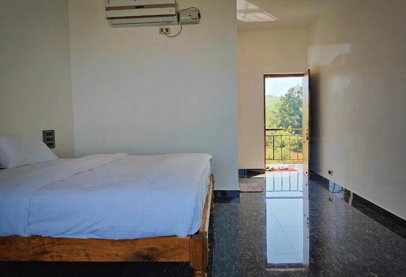 اتاق استاندارد با تخت بزرگ, Hostelife Gokarna