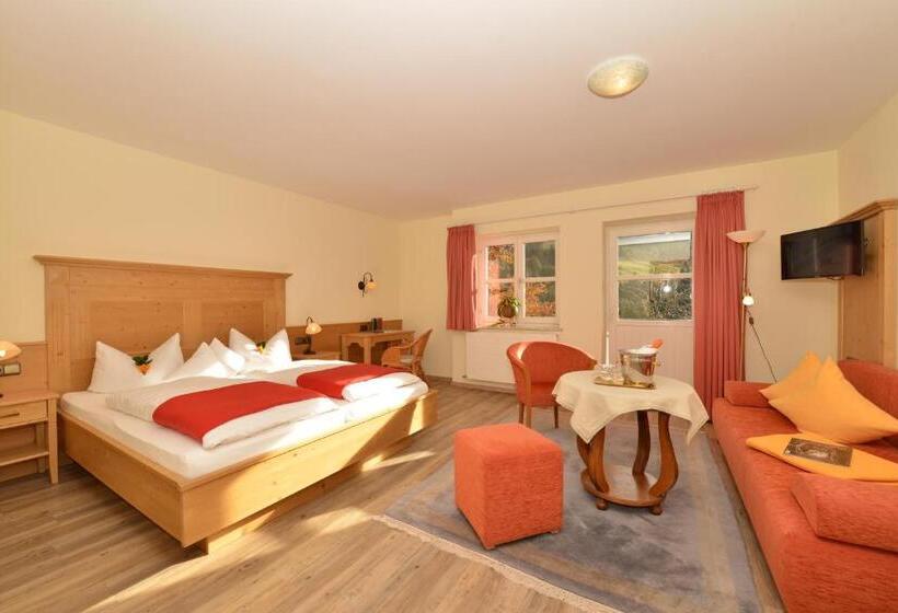 غرفة ديلوكس مزودة بشرفة, Herzen´s Landhaus