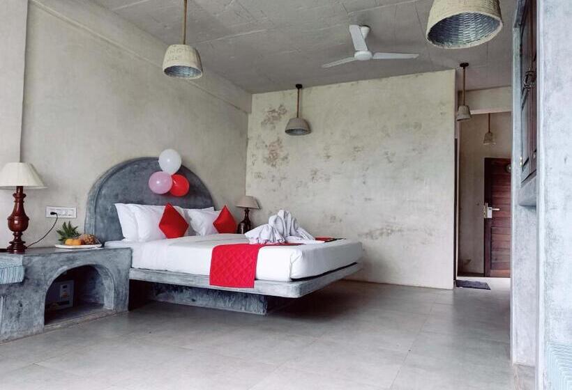 带大床的标准间, Tattvam On The Beach Retreat And Spa