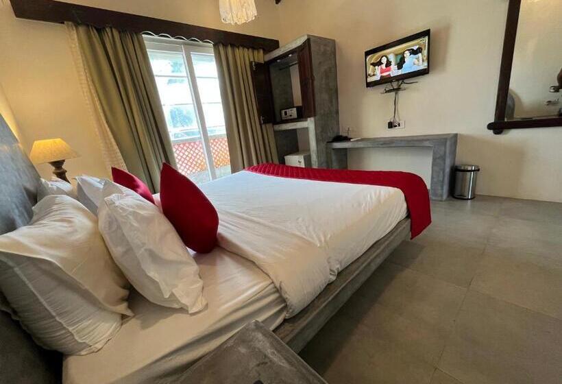 带大床的标准间, Tattvam On The Beach Retreat And Spa