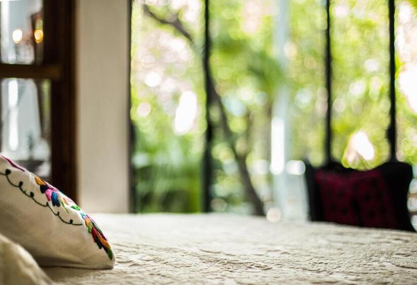 キングサイズベッド、ビュー付きデラックスルーム, Casa Ambar Hotel & Boutique   Located In The Heart Of Tulum Hotel Zone