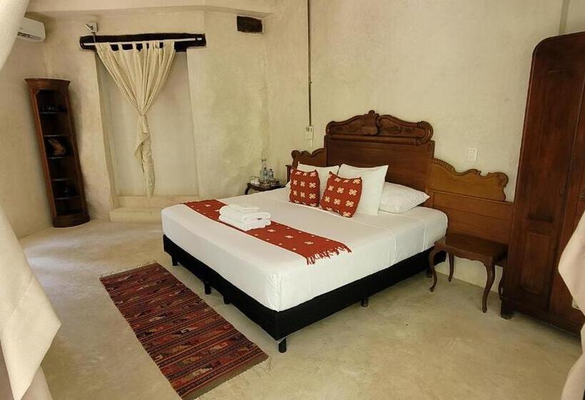 חדר דלוקס, מיטת קינג עם נוף, Casa Ambar Hotel & Boutique   Located In The Heart Of Tulum Hotel Zone