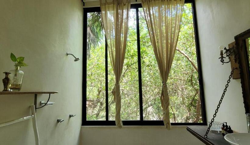 חדר דלוקס, מיטת קינג עם נוף, Casa Ambar Hotel & Boutique   Located In The Heart Of Tulum Hotel Zone