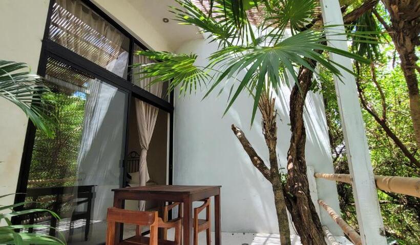 キングサイズベッド、ビュー付きデラックスルーム, Casa Ambar Hotel & Boutique   Located In The Heart Of Tulum Hotel Zone