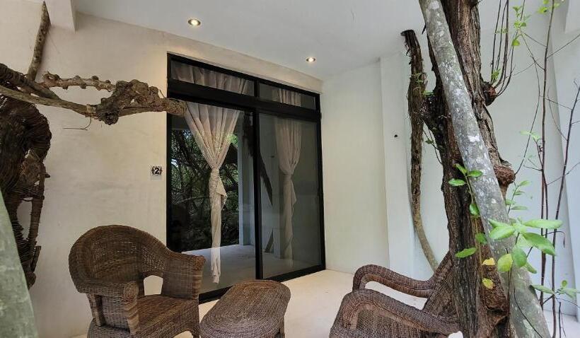 חדר דלוקס, מיטת קינג עם נוף, Casa Ambar Hotel & Boutique   Located In The Heart Of Tulum Hotel Zone